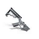 KAK Industry Complete K15 Billet AR15 Lower Receiver - M4 Stock - KAK