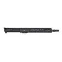 Blackout Defense .223 Wylde 13.9 Barrel Carbine Mid Length Fixed Gas Block Slick Side Blackout Black Upper Receiver - Blackout Defense