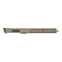 Blackout Defense .223 Wylde 16 Barrel Mid Length Fixed Gas Block Forward Assist FDE Upper Receiver - Blackout Defense