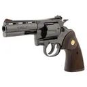 CLT PYTHON 357MAG 4.25 BLUED WOOD GRIPS BLEM - Colt Manufacturing