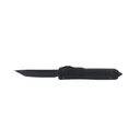 Microtech 123-1UT-DSH Ultratech Delta T/E Frag Shadow, DLC Black OTF Automatic Knife - Microtech Knives