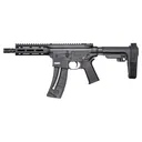 Smith & Wesson M&P15-22 Pistol 8 Inch Barrel, 22 LR, 8 Barrel, Black, 25 Rounds - Smith & Wesson