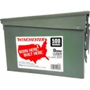 WIN AMMO 9MM LUGER 115GR FMJ-RN AMMO CAN 500PK - Winchester