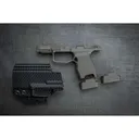JT P365 Grip Module with safety 10-XL Base Plates Anodize Dark Grey - Juggernaut