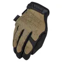 Anti-Vibration Gloves, 2XL, Coyote, Lining Tricot, Clarino Synthetic Leather, EVA Foam Panels, Palm Material, Two-Way Stretch Spandex Back Material, Padded Spandex Knuckle Padding Material, Hook-and-Loop Closure Type, Full Finger Finger Style, 1 Pair. - Mechanix Wear