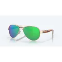 Costa Loreto Polarized Sunglasses in Green Mirror - Costa Del Mar