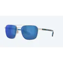 Costa Wader Polarized Sunglasses in Blue Mirror - Costa Del Mar