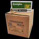 Remington Ammunition L9MM3 UMC  9mm Luger 115 gr Full Metal Jacket (FMJ) Pistol Ammunition 500 rd CASE - Remington