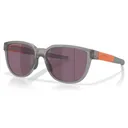 Oakley Actuator Matte Trans Grey Ink w/ Prizm Road Black Lenses Sunglasses - Oakley
