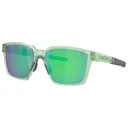 Oakley Sq Matte Transparent Jade w/ Prizm Jade Mirror Lenses Sunglasses - Oakley