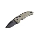 Hogue A01-Microswitch Automatic Knife Plain Drop Point Blade with Carry Clip - Hogue