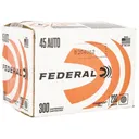 Federal C45230A300 45 ACP 230 gr Full Metal Jacket (FMJ) Rifle Ammunition 300 rd BOX - Federal Premium