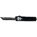 TEMPLAR KNIFE LARGE ZINC OTF FALLEN 3.5 D2 BLK TANTO SRRTD - Templar Knife