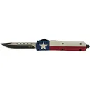 TEMPLAR KNIFE SLIM OTF FULL CAPTAIN 3.5 BLACK DROP POINT - Templar Knife