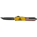 TEMPLAR KNIFE SLIM OTF DON'T TREAD ON ME 3.5 BLACK TANTO - Templar Knife