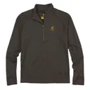 SHT MERINO 1/4 ZIP MAJOR BROWN XL - Browning