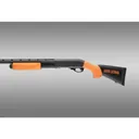 HOGUE LESS LETHAL ORANGE STOCK AND FOREND REMINGTON 870 12GA 12IN LOP - Hogue