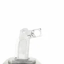 Atlas Gunworks Curved X-Line Trigger System, Medium Silver, No Bow - Atlas Gunworks