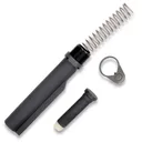 BHA Precision AR-15 Mil-Spec Buffer Tube Kit, M16 Carbine, Standard End Plate, Dry Lube Film - Bha Precision