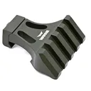 WARNE  A645OD Picatinny Side Mount Adapter, 45 degree, Mil-Spec OD Green - Warne Scope Mounts