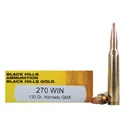 Black Hills Gold .270 Winchester 130 Gr. Hornady GMX 20rd Box - Black Hills Ammunition
