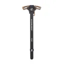 BHA Precision AR-15 WarHammer Mod2 FDE Micro Lever Ambi Black Charging Handle - Bha Precision