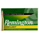 Remington Ammunition R25063 Core-Lokt  25-06 Rem 120 gr Core-Lokt Pointed Soft Point (PSPCL) 20 Box - Remington
