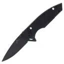 3 5/8 BLK ZYTEL SLIDE LK D2 BLADE - Bear & Son Cutlery