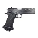 Masterpiece Arms DS9 LOC, 9mm, 5 Barrel, 2 Magazines, Trijicon Optics Ready, Black Magwell Trigger, Black Accents Pistol - MasterPiece Arms