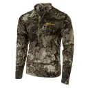 TRX LIGHTWEIGHT QUARTER ZIP VEIL CANYON GREY XL - Gsm