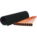 GSS SMALL RIFLE ROD KIT 10 ORG RIFLE RODS .22 CAL 19X15 - Gun Storage Solutions