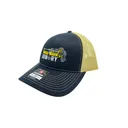 BattleHawk Armory Richardson 112 Snapback Trucker Hat- Black/Vegas Gold - Battlehawk Armory