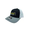 BattleHawk Armory Richardson 112 Snapback Trucker Hat- Black/White/Heather - Battlehawk Armory