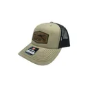 BattleHawk Armory Richardson 112 Snapback Trucker Hat- Khaki/Coffee BattleHawk Armory Woven Patch - Battlehawk Armory