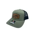 BattleHawk Armory Richardson 112 Snapback Trucker Hat- Loden/Black BattleHawk Armory Woven Patch - Battlehawk Armory