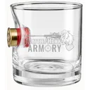 Benshot Shotshell BattleHawk Armory 11oz Rocks Glass - Benshot