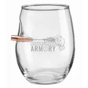 Benshot .308 BattleHawk Armory 15oz Wine Glass - Benshot
