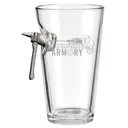 Benshot Fire Axe BattleHawk Armory 16oz Pint Glass - Benshot