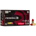 Federal AE9SJPC1 American Eagle  9mm Luger 130 gr Total Syntech Jacket Flat Nose (TSJFN) 50 Box - Federal Ammunition