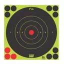 8IN GREEN BULLS EYE TARGET 30 QTY PK BG - Pro-Shot