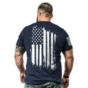 AMERICA-TSHIRT NAVY SMALL - Nine Line Apparel