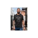 NINE LINE MENS TEE EAGLE BORN FREE BLACK M - Nine Line Apparel
