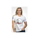 WOMEN RELAX FIT SHIRT GRIT/GRACE WHT 2XL - Nine Line Apparel