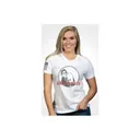 WOMEN RELAX FIT SHIRT GRIT/GRACE WHT XL - Nine Line Apparel