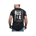 NINE LINE MENS TEE US OF A BLACK S - Nine Line Apparel