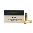 Magtech 38T Range/Training  38 Special 130 gr Full Metal Jacket (FMJ) 50 Bx/ 20 Cs - Magtech