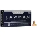 Speer Ammo 53608 Lawman  380 ACP 95 gr Total Metal Jacket (TMJ) 50 Bx/ 20 Cs - Speer