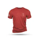 Nine Line Xmas Story Red Triblend T-Shirt/ Small - Nine Line Apparel