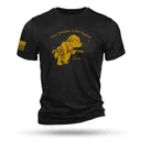 Nine Line Pooh Bear Black Triblend T-Shirt/ Large - Nine Line Apparel