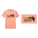 The District Tri-Blend BattleHawk Armory T-Shirt - Peach - XL - Battlehawk Armory